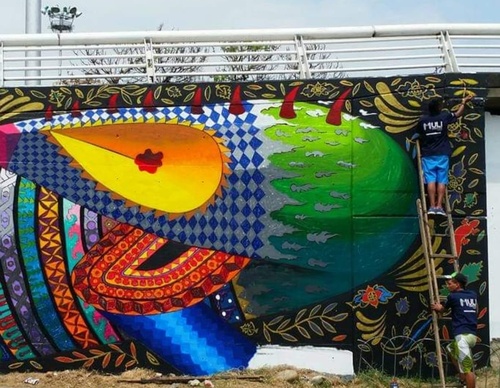 Galería de arte callejero de Spaik - México