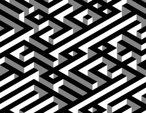 Gallery of Digital Optical Graphic Art Works by Guilherme Delgado from Brazil