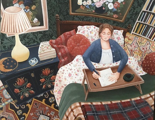Galeria de ilustrações de Lucy Almey Bird da Inglaterra