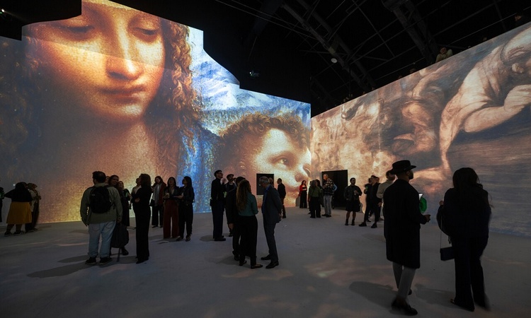 Immersive Arts Laboratory opens in downtown São Paulo with works by Da Vinci