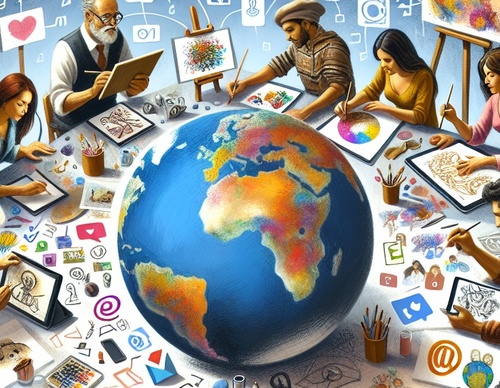 A Nova Tela: A Arte Digital e a Conexão Através das Mídias Sociais