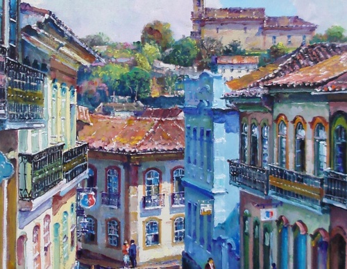 Galería de pintura de Milton Passos - Brasil