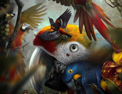 Galeria de ilustrações de João Cunico - Brasil