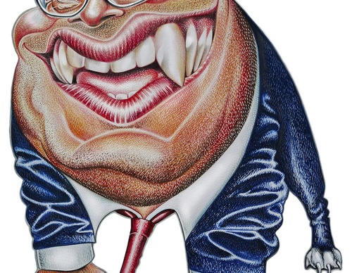 holocide caricature