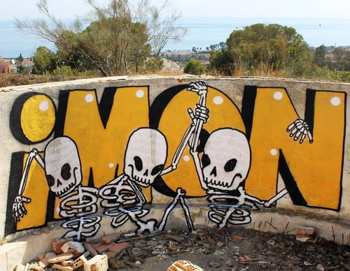 Gallery Of Street Art By Imon - Spain