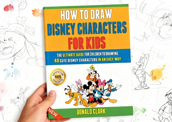 Como desenhar personagens da Disney para crianças