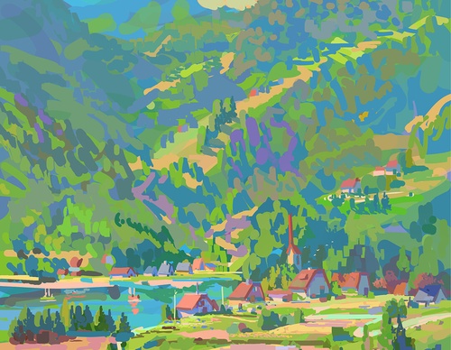Galería de pintura de Slawek Fedorczuk - Polonia