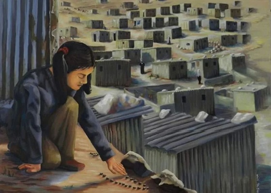 Gallery Of Painting By Wael Abu Yabes - Palestine