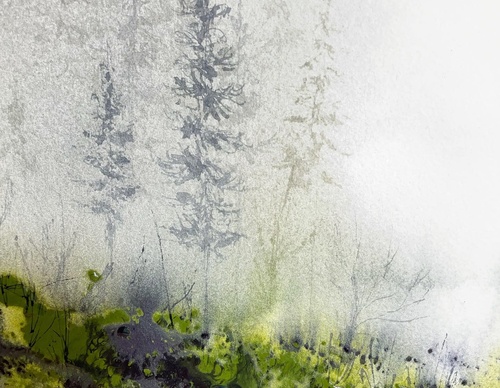 Gallery of Watercolor painting by Karlyn Shahnazarian-Canada