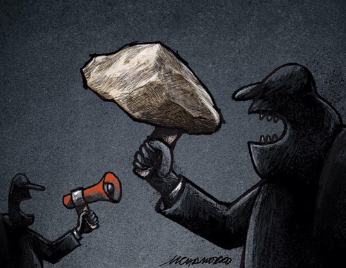 Galería de caricaturas de Marcelo Chamorro – Ecuador
