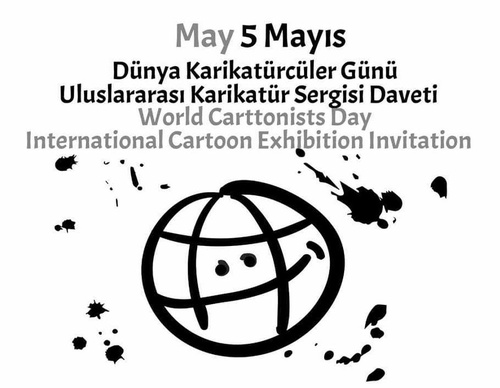 Exposición internacional de dibujos animados en Turquía - Facultad de la Universidad Ege 2024