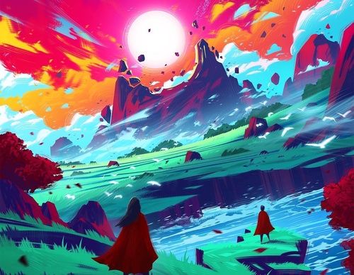 Galeria de ilustrações de Philip Sue - Nova Zelândia