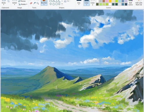 Gallery Of Drawing With Windows Paint By Christian Young - USA_1