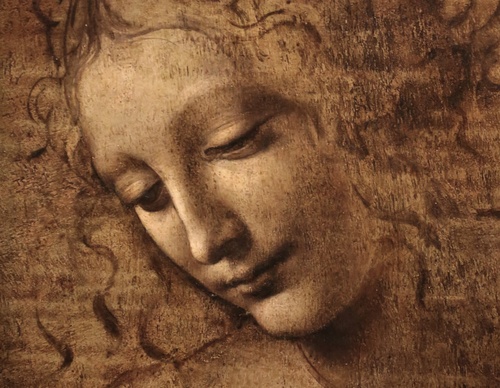 Galeria das melhores pinturas de Leonardo da Vinci-Itália