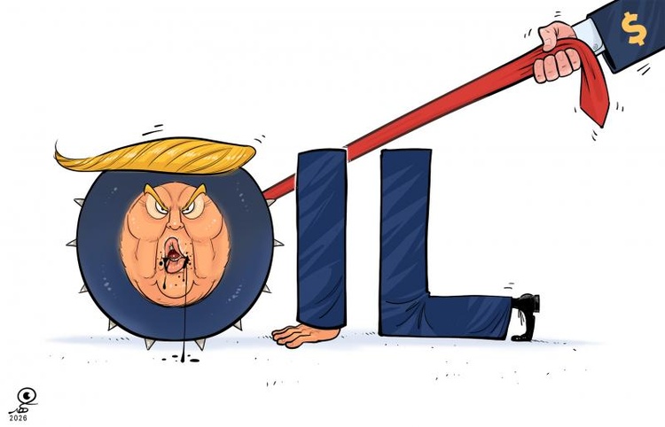 Trump… o cão do petróleo