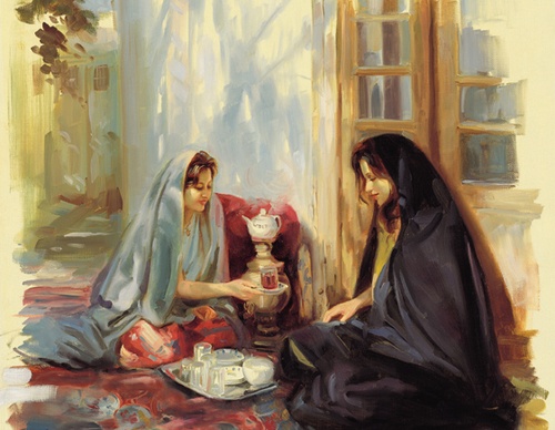 Galería de pintura de morteza katouzian- Irán