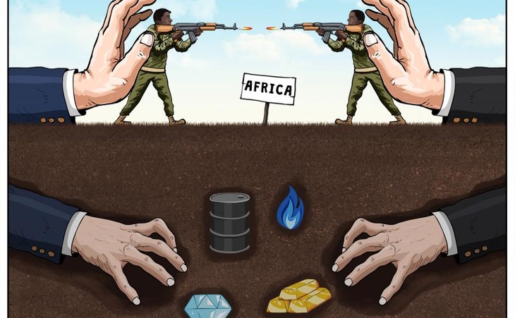 Conflitos na África | Recursos preciosos alimentam conflitos na África.