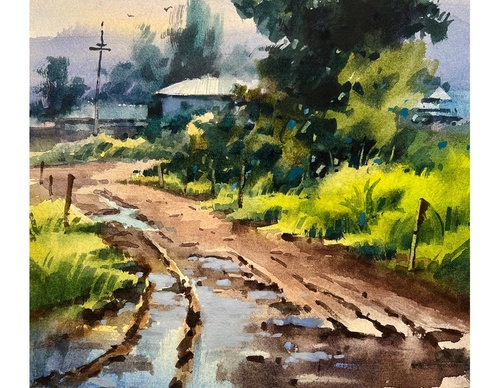Gallery Of WaterColor Painting By Sofia Wu Mei - China