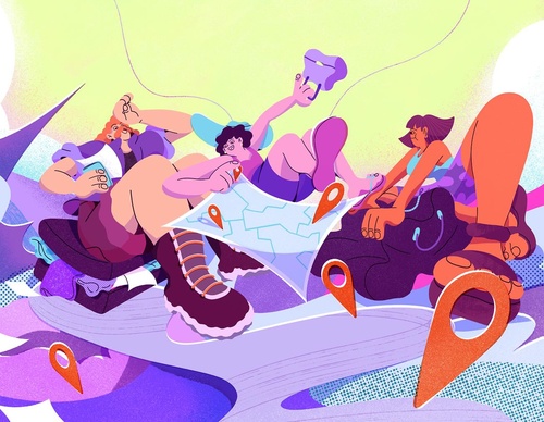 Galería de ilustraciones de Kezia Gabriella - Singapur