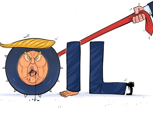 Trump… the oil dog