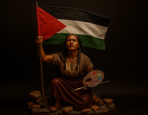 Lines of Resistance: Latin American Art Confronting the Zionist Regime