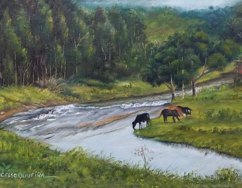 Gallery Of Painting By Celso Oliveira - Brazil