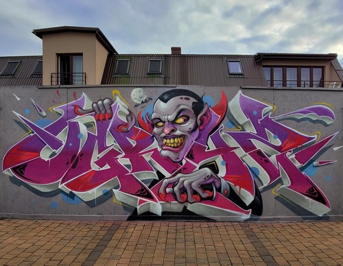 Galería de arte callejero de Ogryz - Brasil