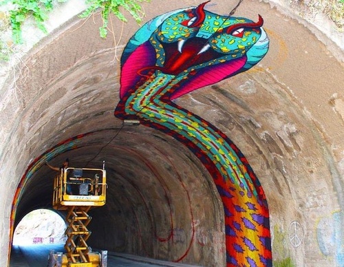 Galería de arte callejero de Spaik - México