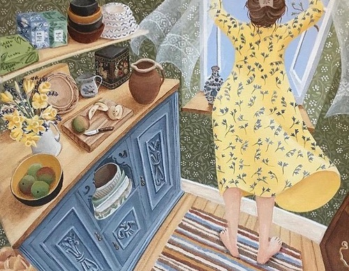 Galeria de ilustrações de Lucy Almey Bird da Inglaterra