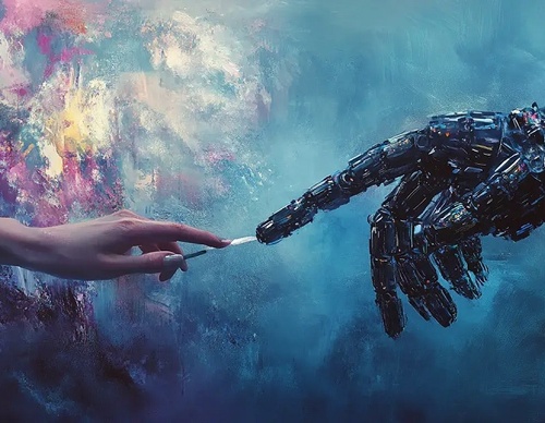 Como a IA ajuda os artistas a desenvolver novas ideias?