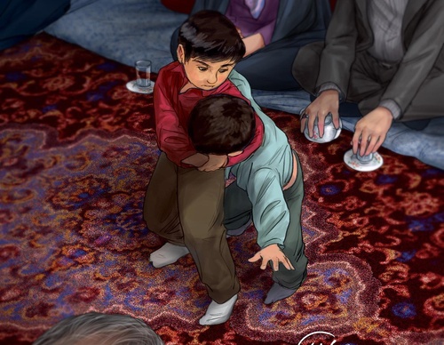 Gallery of illustration by Ali Miri-Iran