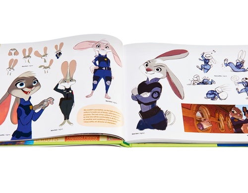 El arte de Zootopia (Disney)-Arte del libro