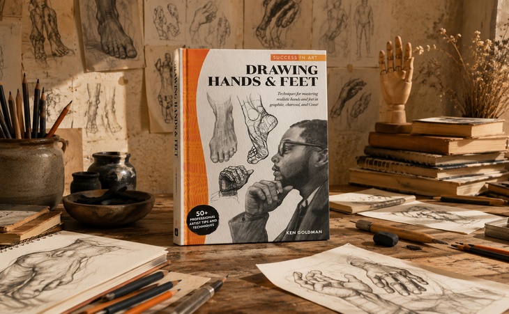 Success in Art: Drawing Hands and Feet:Techniques for mastering realistic hands and feet in graphite
