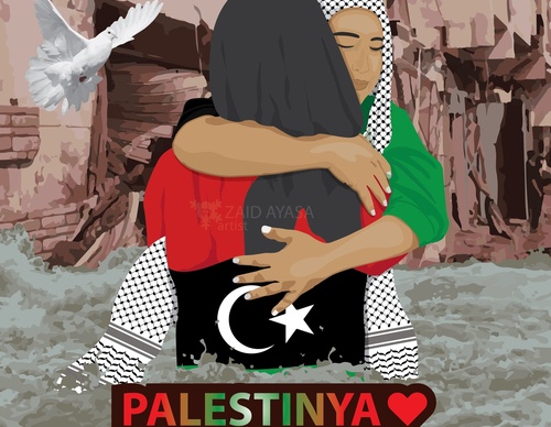 Galería de ilustraciones de Zaid Ayasa - Palestina