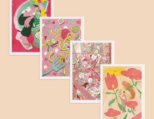 Galería de ilustraciones de Kezia Gabriella - Singapur