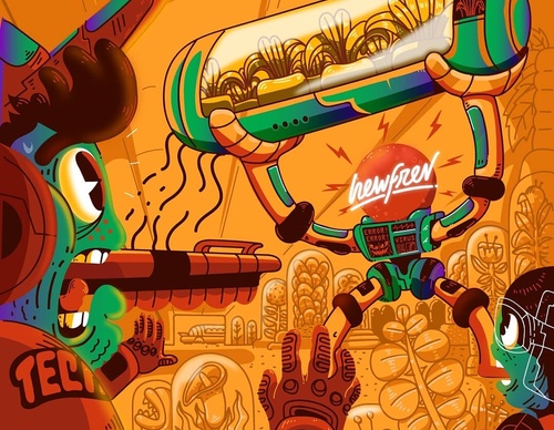 Gallery Of Illustration By Cristobal Ojeda Newfren - Chile