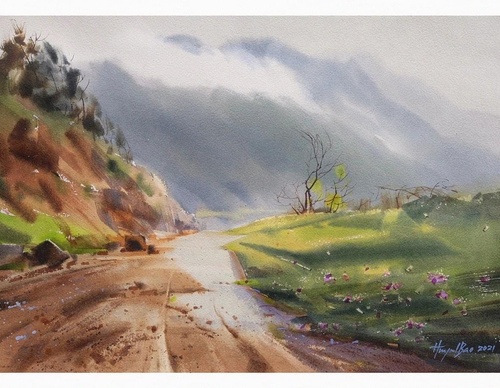 Gallery WaterColor Painting By Bảo Huỳnh - Vietnam