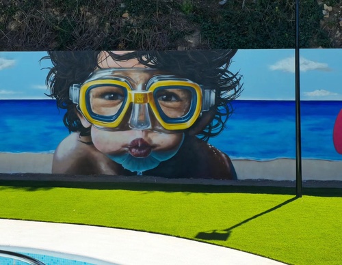 Galería de arte callejero de Nauni - España