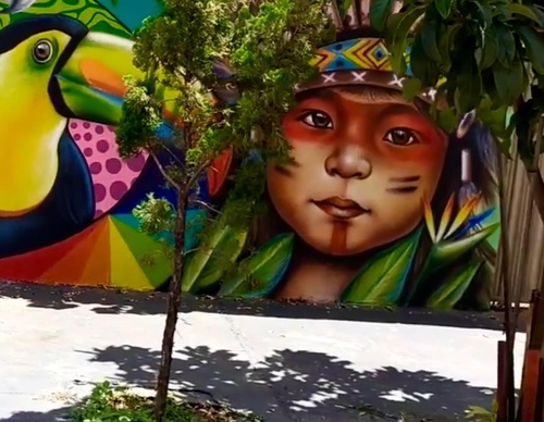 Galería de arte callejero de Fábio Gomes Trindade - Brasil