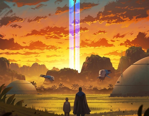 Galeria de ilustrações de Philip Sue - Nova Zelândia