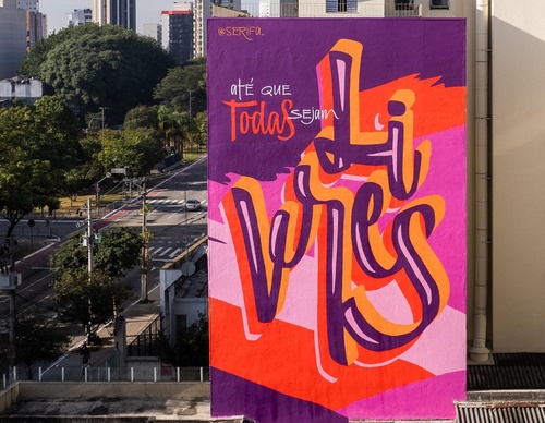 Gallery Of Street Art By Bruna Serifa - Brazil