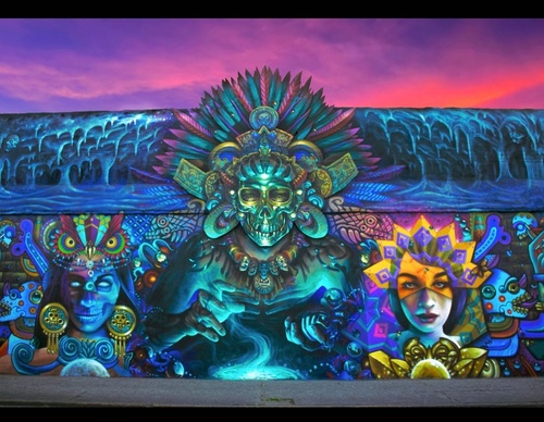 Galería de arte callejero de Zhot Rnk - México
