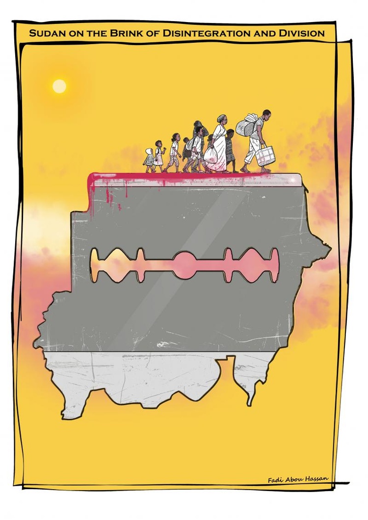 Sudão à Beira da Desintegração e da Divisão | A guerra civil no Sudão, que eclodiu como uma luta pelo poder político entre o exército liderado pelo Ge