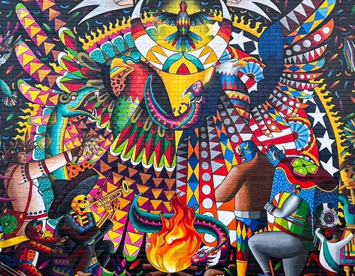 Galería de arte callejero de Spaik - México