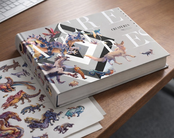 Art Book of the Visual World of Strange and Creative Creatures by Le Yamamura