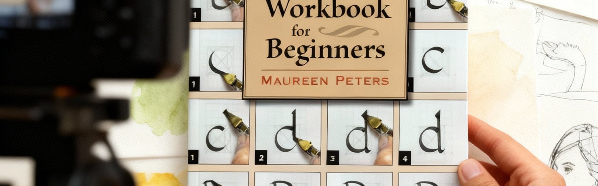 Manual de caligrafía para principiantes de Maureen Peters