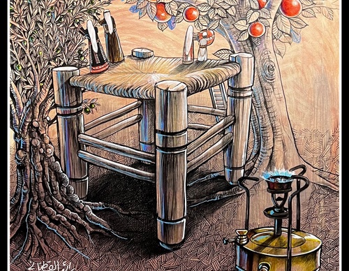 Gallery Of Illustration By Raed Yousef Qatanani - Palestine