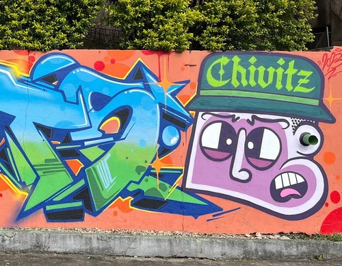 Galeria De Arte De Rua De Chivitz - Brasil