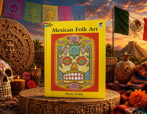 Mexican Folk Art | Coloring Book