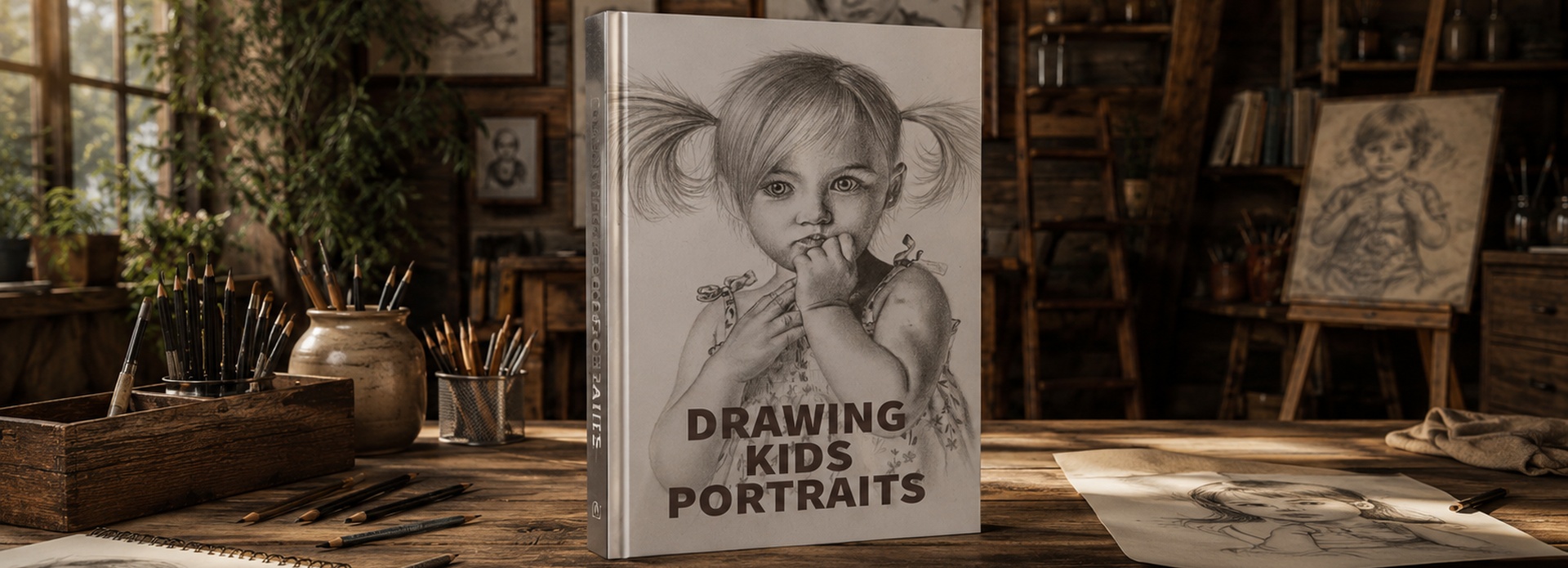 Drawing Kids Portraits by Grace Thomas